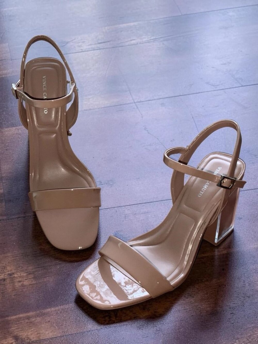 NEW!! Vince Camuto Herrican In Dark Blush Soft Patent; Size 9.5